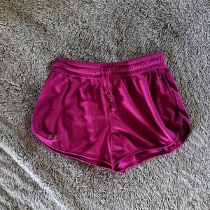 Under Armour magenta purple heatgear shorts